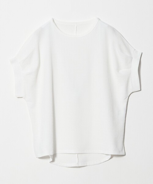 A DAY IN THE LIFE UNITED ARROWS(アデイインザライフユナイテッドアローズ)の「ハリヌキリブ タックスリーブカットソー <A DAY IN THE LIFE>(Tシャツ/カットソー・レディース・オフホワイト/ダークグレー/イエロー/ネイビー・FREE)」の17枚目の写真