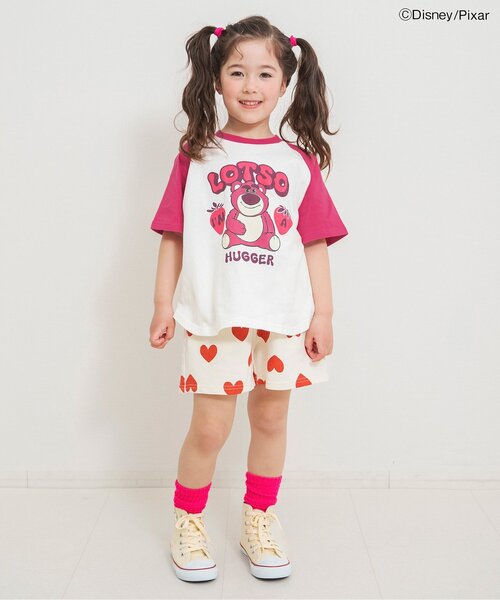 Disney(ディズニー)の「ディズニーキャラクター トイ・ストーリー/ラグランTシャツ(Tシャツ/カットソー・キッズ・パープル/イエロー/ブルー/ピンク/レッド・80/90/100/110/120/130/140)」の8枚目の写真