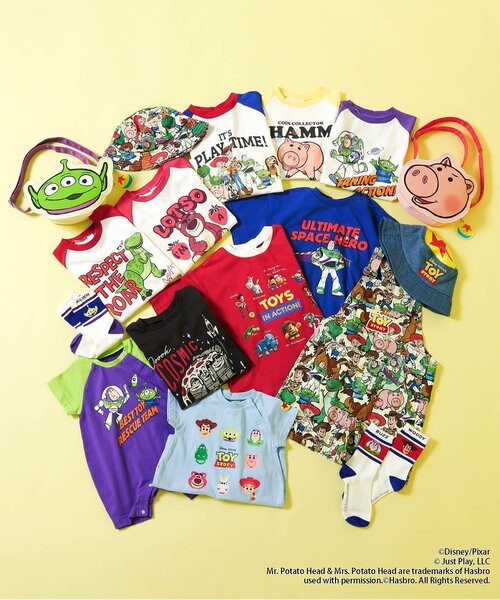 Disney(ディズニー)の「ディズニーキャラクター トイ・ストーリー/ラグランTシャツ(Tシャツ/カットソー・キッズ・パープル/イエロー/ブルー/ピンク/レッド・80/90/100/110/120/130/140)」の15枚目の写真