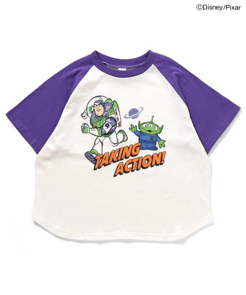 Disney(ディズニー)の「ディズニーキャラクター トイ・ストーリー/ラグランTシャツ(Tシャツ/カットソー・キッズ・パープル/イエロー/ブルー/ピンク/レッド・80/90/100/110/120/130/140)」の17枚目の写真