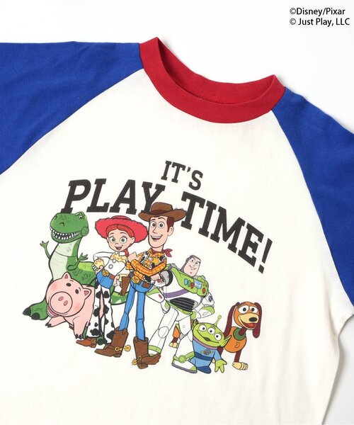 Disney(ディズニー)の「ディズニーキャラクター トイ・ストーリー/ラグランTシャツ(Tシャツ/カットソー・キッズ・パープル/イエロー/ブルー/ピンク/レッド・80/90/100/110/120/130/140)」の22枚目の写真