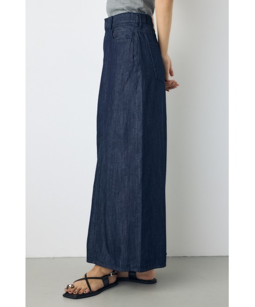 AZUL by moussy（アズールバイマウジー）の「【セットアップ対応】【身長/骨格別着用画像あり】ライトオンスデニムスカート（デニムスカート・レディース・ワンウォッシュ/ブルー・MEDIUM/SMALL）」の16枚目の写真