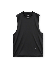 BROWNYARD BALANCE（ブラウンヤード・バランス）の「バランススリーブレス、ブラック（Tシャツ/カットソー）」