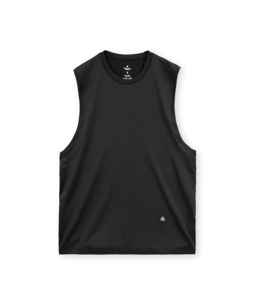 BROWNYARD BALANCE(ブラウンヤード・バランス)の「バランススリーブレス、ブラック(Tシャツ/カットソー・メンズ・その他・4/3)」の1枚目の写真