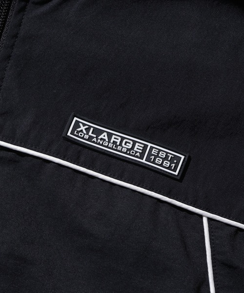 XLARGE(エクストララージ)の「CURVED NYLON JACKET(ブルゾン・メンズ・ホワイト/ブラック/オリーブ・S/L/M/XL)」の14枚目の写真