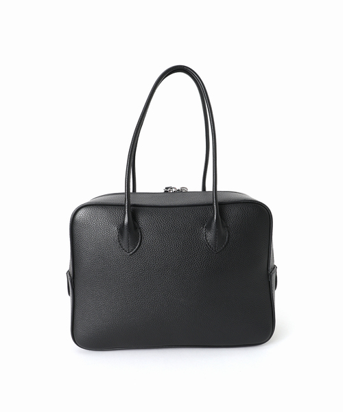 MAISON CANAU(メゾンカナウ)の「MAISON CANAU メゾン カナウ 別注ボックスボストン M 26FW1(ボストンバッグ・レディース・ブラック・FREE)」の9枚目の写真