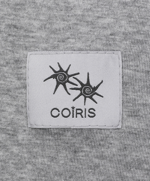 COIRIS(コイリス)の「レオンラウンドネックスリーブレスナシ(4カラー)(Tシャツ/カットソー・レディース・ホワイト/チャコールグレー/ブラック/カーキ・FREE)」の8枚目の写真