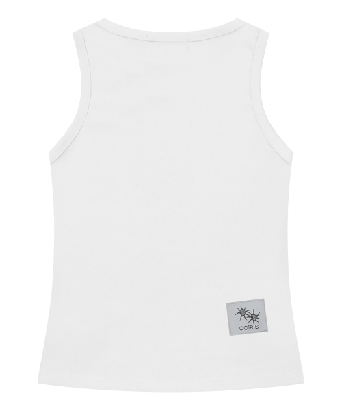 COIRIS(コイリス)の「レオンラウンドネックスリーブレスナシ(4カラー)(Tシャツ/カットソー・レディース・ホワイト/チャコールグレー/ブラック/カーキ・FREE)」の14枚目の写真