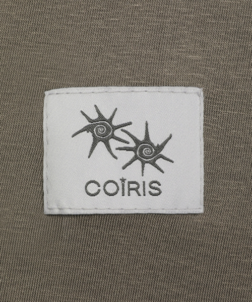 COIRIS(コイリス)の「レオンラウンドネックスリーブレスナシ(4カラー)(Tシャツ/カットソー・レディース・ホワイト/チャコールグレー/ブラック/カーキ・FREE)」の19枚目の写真