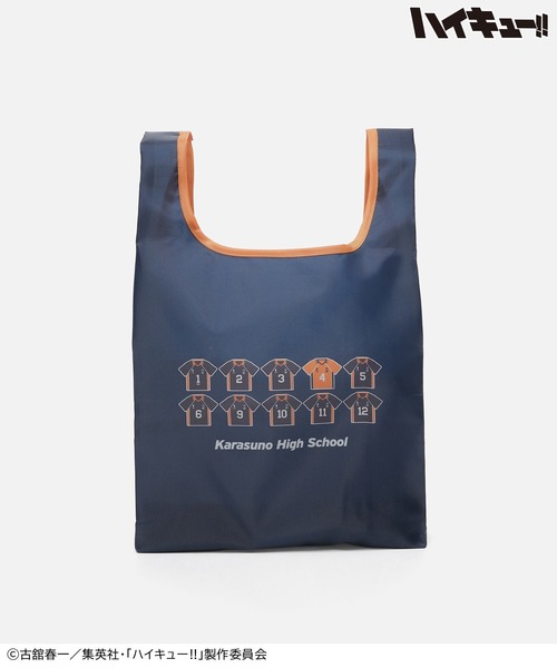 Honeys(ハニーズ)の「ハイキュー!! エコバッグ(エコバッグ/サブバッグ・レディース・ネイビー系1/ブラック系1/レッド系1/グレー系1・FREE)」の14枚目の写真