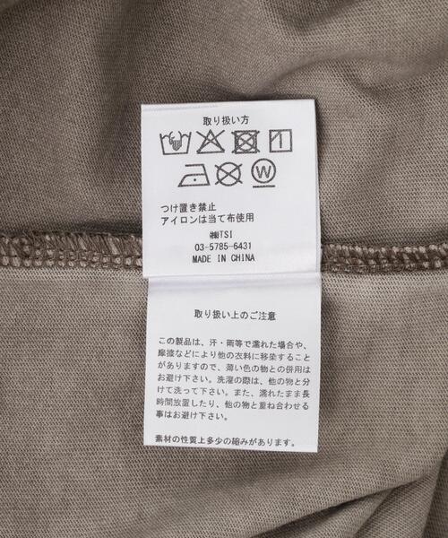 DANKE SCHON(ダンケシェーン)の「DankeSchon/ダンケシェーン/SPRAYBURN CALIFORNIA(Tシャツ/カットソー・レディース・ベージュ・L/M)」の8枚目の写真