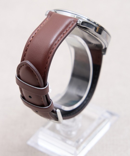 CASIO(カシオ)の「CASIO : MTP-V005L メンズ クォーツ ヴィンテージデザイン アナログ レザーバンド 腕時計 秒針付き(デジタル腕時計・メンズ・ブラウン系1/ブラック系その他/ブラウン系/ブラック×ゴールド/ブラック/ブラック×シルバー/ブラウン系その他・FREE)」の10枚目の写真