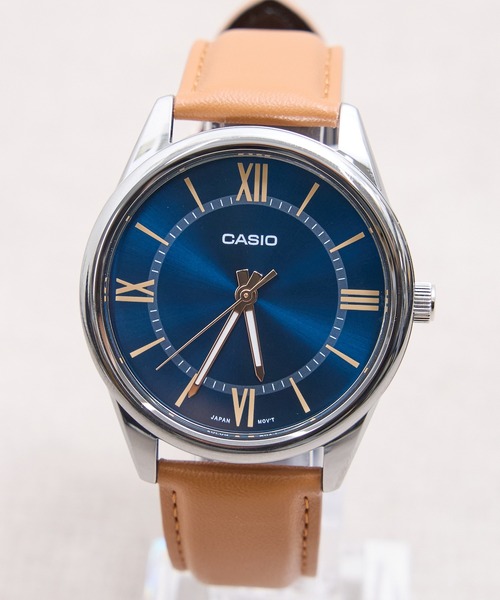 CASIO(カシオ)の「CASIO : MTP-V005L メンズ クォーツ ヴィンテージデザイン アナログ レザーバンド 腕時計 秒針付き(デジタル腕時計・メンズ・ブラウン系1/ブラック系その他/ブラウン系/ブラック×ゴールド/ブラック/ブラック×シルバー/ブラウン系その他・FREE)」の19枚目の写真