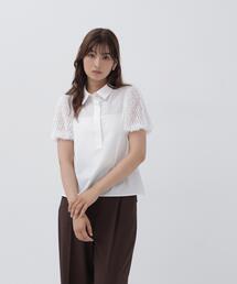 NATURAL BEAUTY BASIC | フリルチュールブラウス(シャツ/ブラウス)