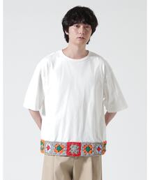 DISCOVERED(ディスカバード)別注HEM CROCHET TEE