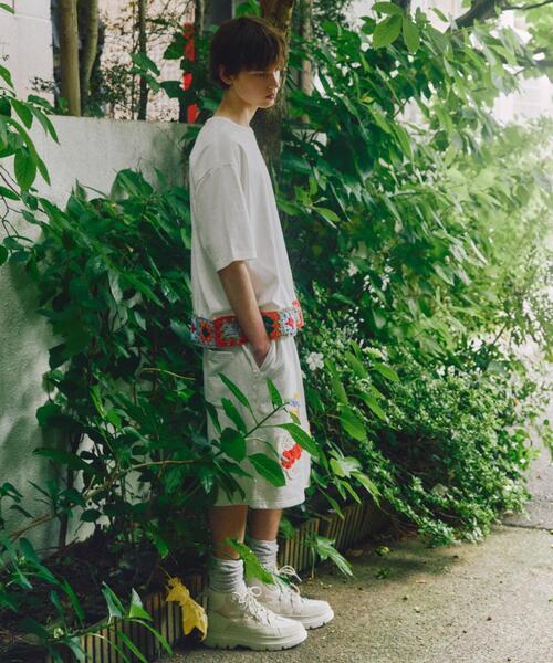 DISCOVERED(ディスカバード)の「DISCOVERED(ディスカバード)別注HEM CROCHET TEE(Tシャツ/カットソー・メンズ・ブラック/ホワイト・3/1)」の14枚目の写真