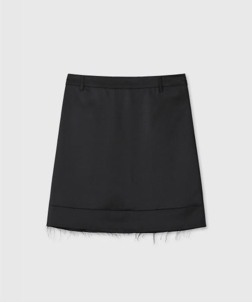 DIVEIN WOMEN（ダイブイン ウーマン）の「SATIN MIDI SKIRT (BLACK)（スカート・レディース・その他・1/2）」の2枚目の写真