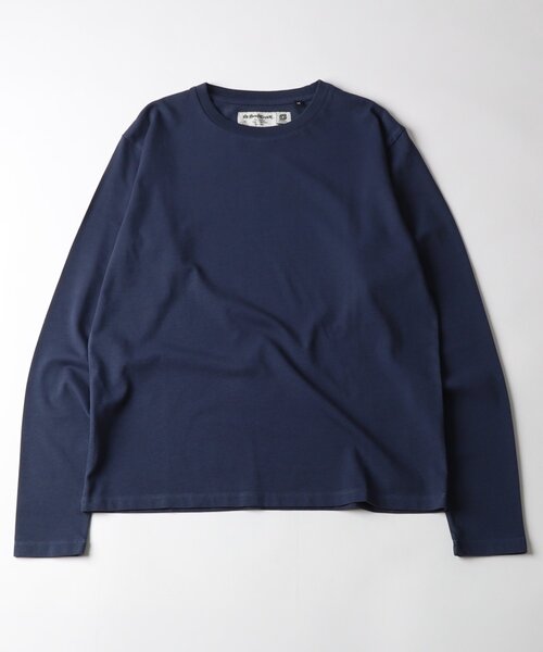 Sourcream(サワークリーム)の「【Sourcream】LONG SLEEVE TEE(Tシャツ/カットソー・レディース・イエロー/ホワイト/グリーン/ブラック/ネイビー・LARGE/MEDIUM)」の4枚目の写真