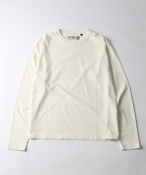 Sourcream(サワークリーム)の「【Sourcream】LONG SLEEVE TEE(Tシャツ/カットソー・レディース・イエロー/ホワイト/グリーン/ブラック/ネイビー・LARGE/MEDIUM)」の2枚目の写真