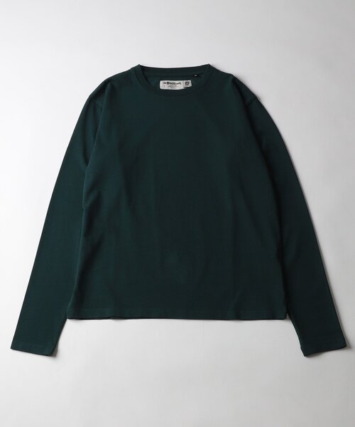 Sourcream(サワークリーム)の「【Sourcream】LONG SLEEVE TEE(Tシャツ/カットソー・レディース・イエロー/ホワイト/グリーン/ブラック/ネイビー・LARGE/MEDIUM)」の1枚目の写真