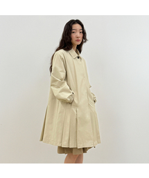 SINOON（シヌーン）の「Tailored Pleated Jacket (Beige)（トレンチコート）」