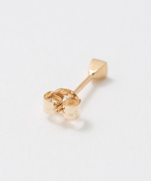 Steven Alan(スティーブンアラン)の「<Toile>SQUARE DAIAMOND STUD EARRING/シングルピアス(ピアス(片耳用)・レディース・ゴールド・FREE)」の6枚目の写真