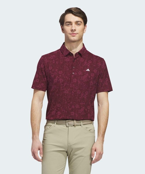 Artemis 365+ клаймакёр баттерспэн майти блоссом принт поло полурукав adidas Golf