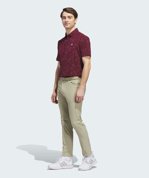 adidas（アディダス）の「アルティメット365+ クライマクール バタースパン マイティ ブロッサム プリント 半袖ポロシャツ【adidas Golf/アディダスゴルフ】（ポロシャツ・メンズ・レッド・XX-LARGE/LARGE/MEDIUM/SMALL/X-LARGE）」の5枚目の写真