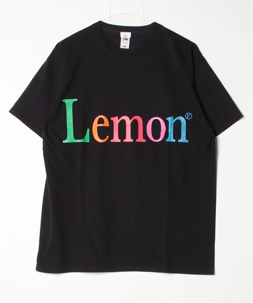 byeA.(バイエー)の「bye A/バイエー/NOT APPLE TEE LEMON(Tシャツ/カットソー・メンズ・ブラック・L/XL)」の7枚目の写真
