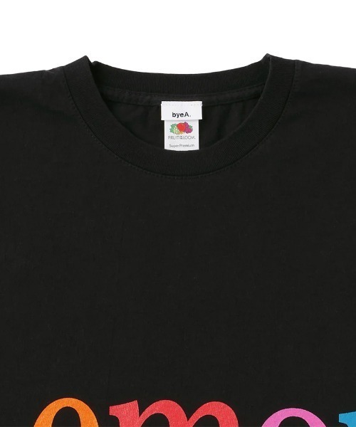 byeA.(バイエー)の「bye A/バイエー/NOT APPLE TEE LEMON(Tシャツ/カットソー・メンズ・ブラック・L/XL)」の5枚目の写真
