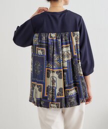 BEARDSLEY | 《8/1(土)12:00予約開始予定》後ろプリントコンビプルオーバー(Tシャツ/カットソー)