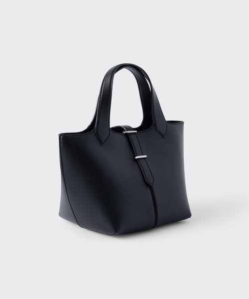MUSINSA STANDARD WOMAN（ムシンサスタンダードウーマン）の「ウィメンズバスケットトートバッグ[ブラック]（トートバッグ・レディース・その他・F）」の2枚目の写真