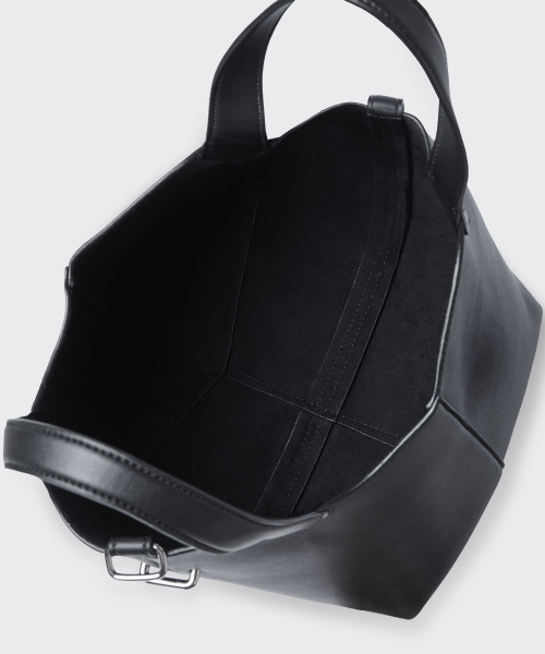 MUSINSA STANDARD WOMAN（ムシンサスタンダードウーマン）の「ウィメンズバスケットトートバッグ[ブラック]（トートバッグ・レディース・その他・F）」の5枚目の写真