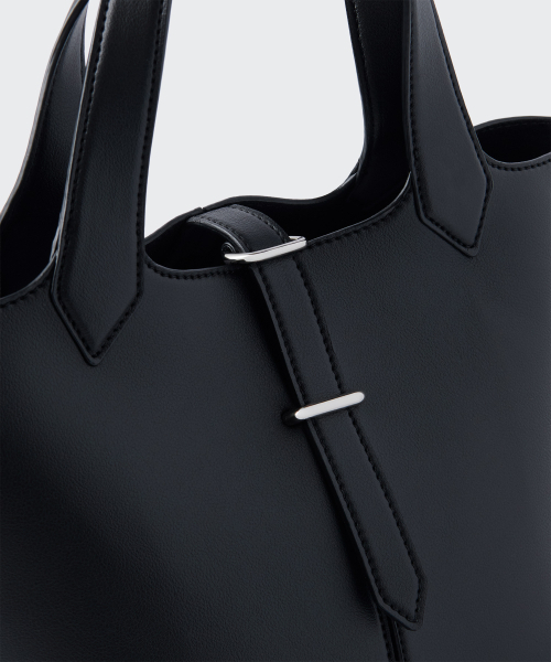 MUSINSA STANDARD WOMAN（ムシンサスタンダードウーマン）の「ウィメンズバスケットトートバッグ[ブラック]（トートバッグ・レディース・その他・F）」の6枚目の写真