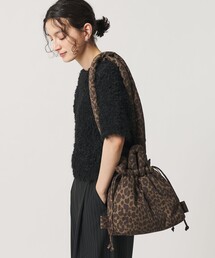 OLEND | 【WEB限定】＜OLEND＞Compact Ona ソフト 3WAY ショルダーバッグ/レオパード(ショルダーバッグ)