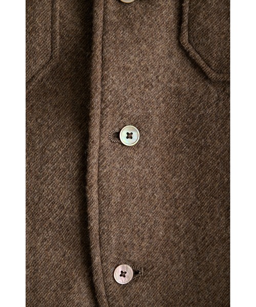 STEAF(スティーフ)の「BASE RADIANCE SHIRTS(シャツ/ブラウス・メンズ・ブラック/ブラウン・LARGE/MEDIUM)」の3枚目の写真