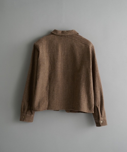 STEAF(スティーフ)の「BASE RADIANCE SHIRTS(シャツ/ブラウス・メンズ・ブラック/ブラウン・LARGE/MEDIUM)」の10枚目の写真