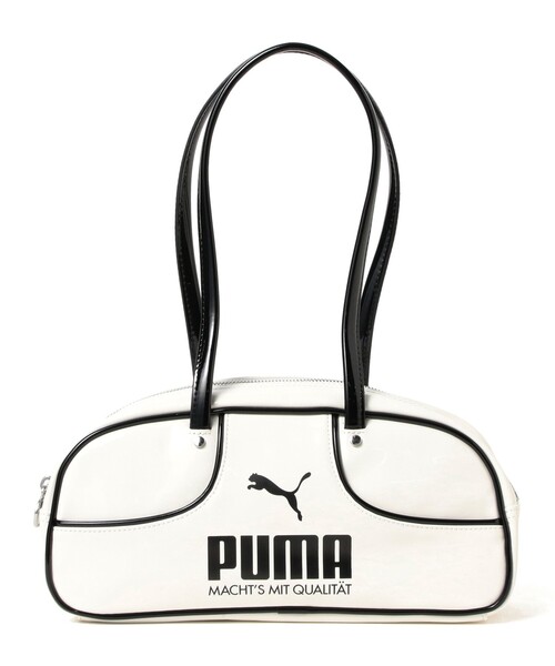 PUMA(プーマ)の「PUMA / 1976 フルート グリップ バッグ(トートバッグ・レディース・ホワイト・ONE SIZE)」の1枚目の写真