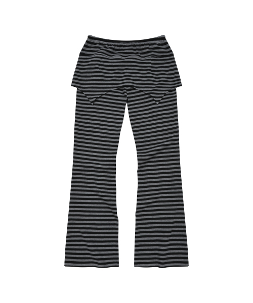 LMR(エルエムアール)の「ストライプレイヤードフレアスカートパンツ BLACK(その他パンツ・レディース・ブラック・SMALL/MEDIUM)」の13枚目の写真