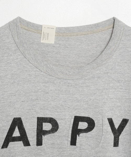 N.HOOLYWOOD(N.ハリウッド)の「【N.HOOLYWOOD/エヌハリウッド】別注あの頃のHAPPY T-SHIRT(Tシャツ/カットソー・メンズ・グレー・36/42/38/40)」の2枚目の写真