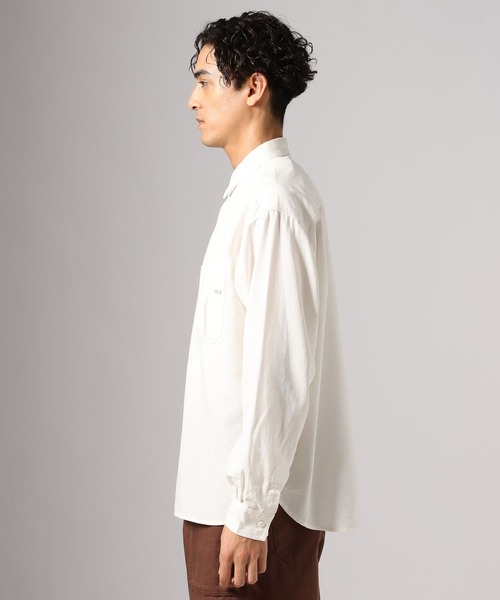 BAYFLOW(ベイフロー)の「GOOD FEELシャツ(シャツ/ブラウス・メンズ・オフホワイト/カーキ/ワイン・MEDIUM/LARGE)」の16枚目の写真