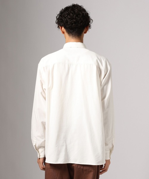 BAYFLOW(ベイフロー)の「GOOD FEELシャツ(シャツ/ブラウス・メンズ・オフホワイト/カーキ/ワイン・MEDIUM/LARGE)」の17枚目の写真