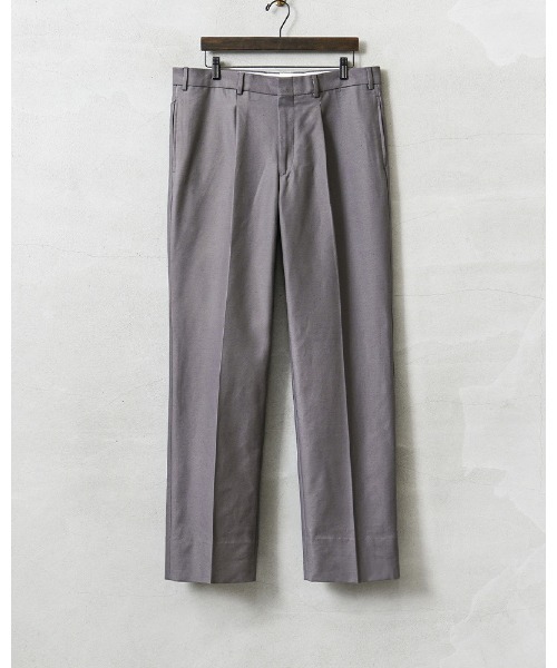 MILITARY(ミリタリー)の「実物 新品 デッドストック イタリア軍 コットン ユーティリティ パンツ(スラックス・メンズ・グレー・54/56)」の1枚目の写真