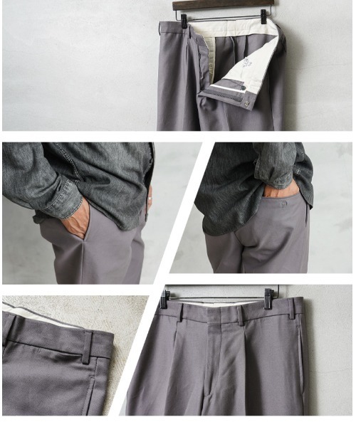 MILITARY(ミリタリー)の「実物 新品 デッドストック イタリア軍 コットン ユーティリティ パンツ(スラックス・メンズ・グレー・54/56)」の12枚目の写真