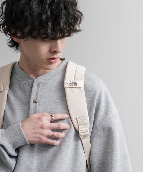 THE NORTH FACE(ザノースフェイス)の「日本未展開モデル THE NORTH FACE ザ・ノースフェイス WHITE LABEL ホワイトレーベル STANDARD BACKPACK M バックパック/リュック(バックパック/リュック・メンズ・クリーム/ブラック・FREE)」の7枚目の写真