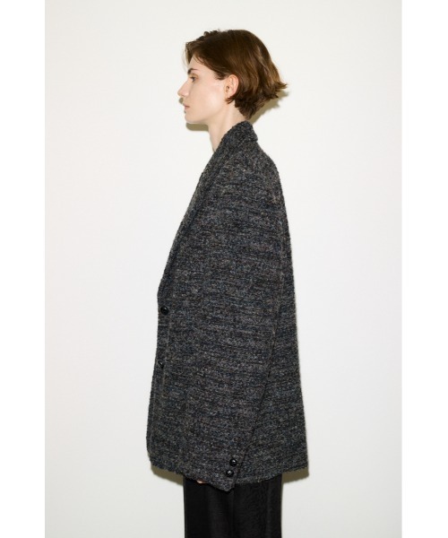 THROW by SLY(スローバイスライ)の「【AW PRE ORDER 第2弾】THROW TWEED BOXY TAILOR JK ツイードボクシーテイラージャケット 秋服 冬服(テーラードジャケット・レディース・グレー系その他2/ベージュ系その他・FREE)」の7枚目の写真