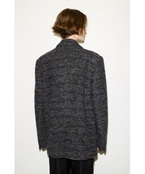 THROW by SLY(スローバイスライ)の「【AW PRE ORDER 第2弾】THROW TWEED BOXY TAILOR JK ツイードボクシーテイラージャケット 秋服 冬服(テーラードジャケット・レディース・グレー系その他2/ベージュ系その他・FREE)」の8枚目の写真
