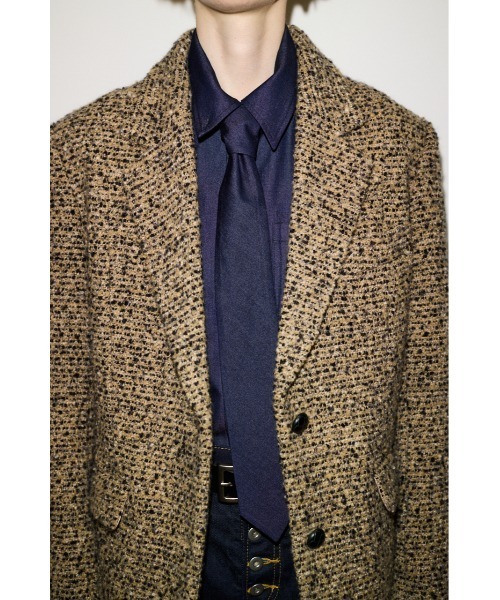 THROW by SLY(スローバイスライ)の「【AW PRE ORDER 第2弾】THROW TWEED BOXY TAILOR JK ツイードボクシーテイラージャケット 秋服 冬服(テーラードジャケット・レディース・グレー系その他2/ベージュ系その他・FREE)」の17枚目の写真