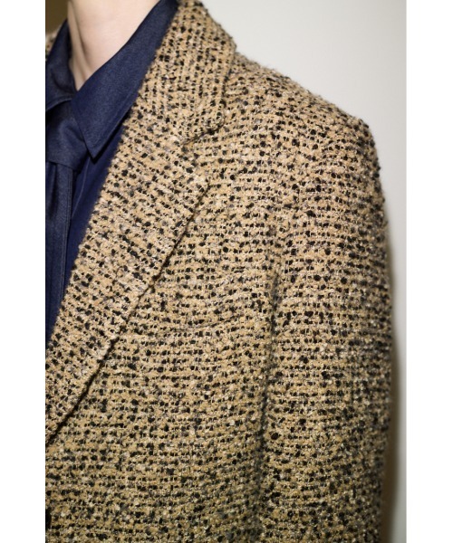 THROW by SLY(スローバイスライ)の「【AW PRE ORDER 第2弾】THROW TWEED BOXY TAILOR JK ツイードボクシーテイラージャケット 秋服 冬服(テーラードジャケット・レディース・グレー系その他2/ベージュ系その他・FREE)」の18枚目の写真