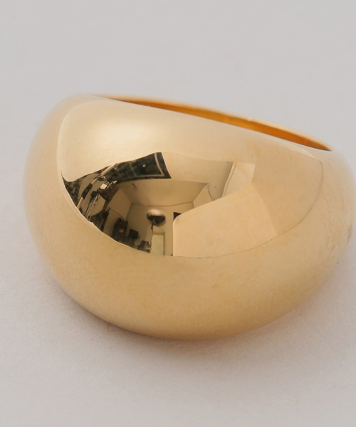 VERMEIL par iena（ヴェルメイユパーイエナ）の「LIE STUDIO リエ スタジオ The Leah Ring GOLD（リング・レディース・ゴールド・54cm/52）」の4枚目の写真